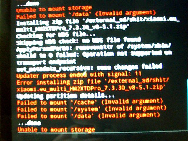 Langkah mudah atasi masalah Failed To Mount System (Invalid Argument) pada Samsung Galaxy A5 (2017) via TWRP