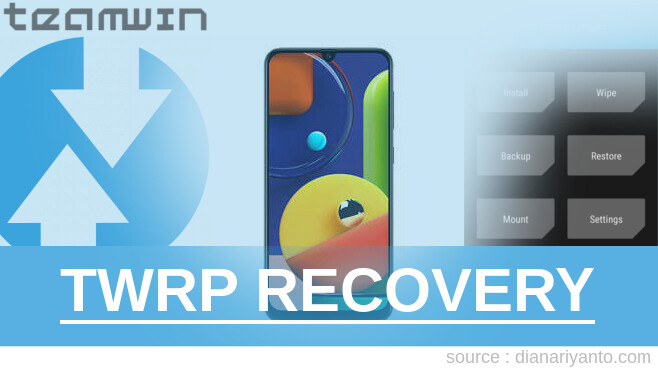 Cara Install TWRP Samsung Galaxy A50s Tanpa Komputer