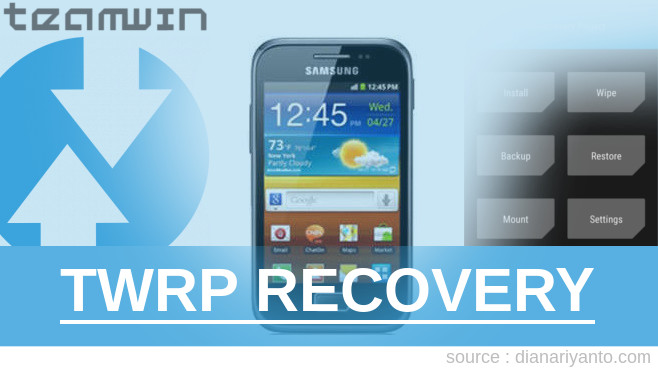 Install TWRP Samsung Galaxy Ace Plus S7500 Beta