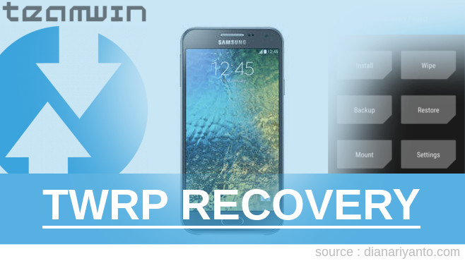 Download TWRP Samsung Galaxy E5 Temp