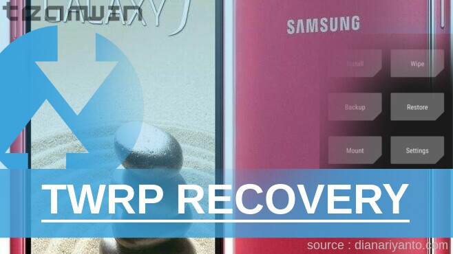 Pasang TWRP Samsung Galaxy J1 SM-J100H Tanpa PC