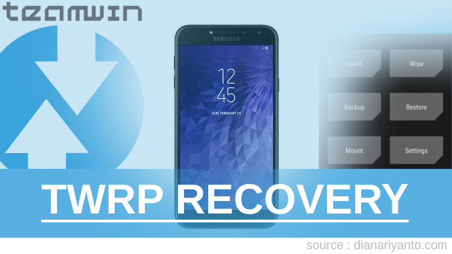 Cara Install TWRP Samsung Galaxy J4 Beta