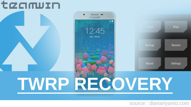 Pasang TWRP Samsung Galaxy J5 Prime (2017) Tanpa Komputer