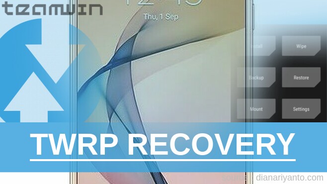 TWRP Samsung Galaxy J5 Prime SM-G570 Tanpa PC