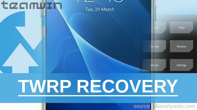Cara Install TWRP Samsung Galaxy J7 (2016) SM-J710 Temp