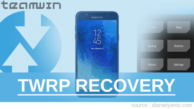 Download TWRP Samsung Galaxy J7 Duo Tanpa Komputer