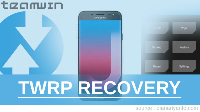 TWRP Recovery Samsung Galaxy J7 Pro (2017) Tanpa Komputer
