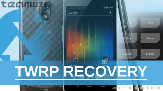 TWRP Samsung Galaxy Nexus i9250 Tanpa PC