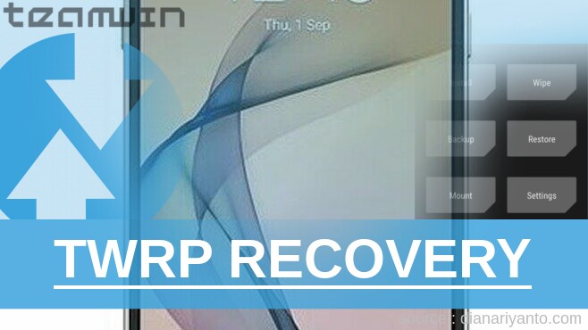 Download TWRP Samsung Galaxy On8 Temp