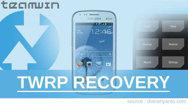Pasang TWRP Samsung Galaxy S Duos S7562 Temp