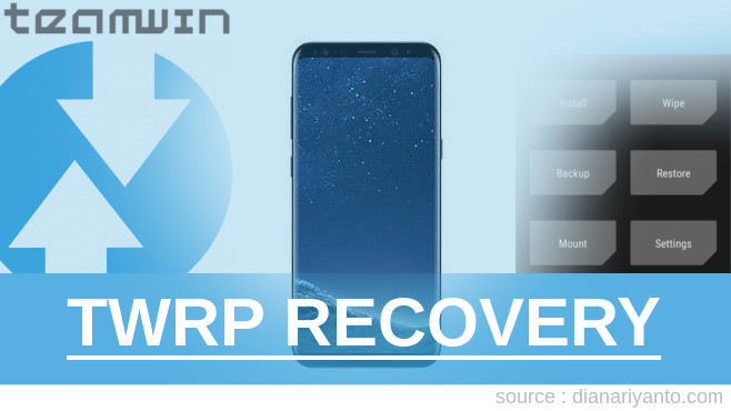Pasang TWRP Samsung Galaxy S8 Tanpa Komputer