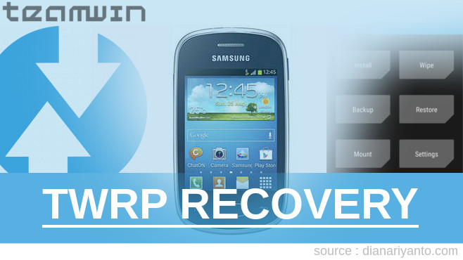 Cara Install TWRP Samsung Galaxy Star S5280 Tanpa Komputer