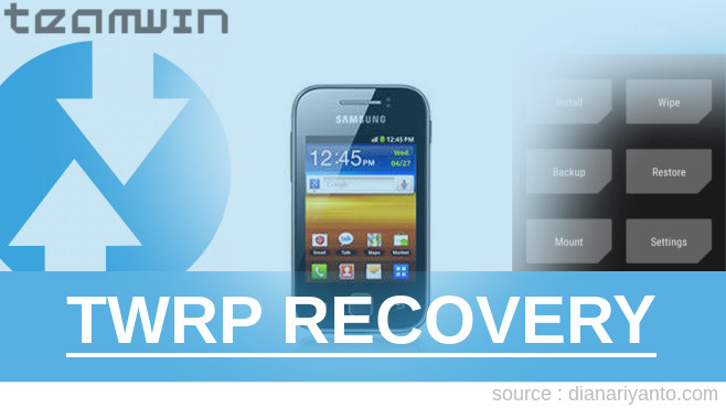 Download TWRP Samsung Galaxy Y S5360 Tanpa Unlock Bootloader
